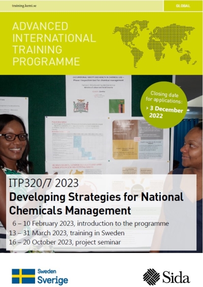 ITP320/7 2023 Developing Strategies for National Chemicals Management